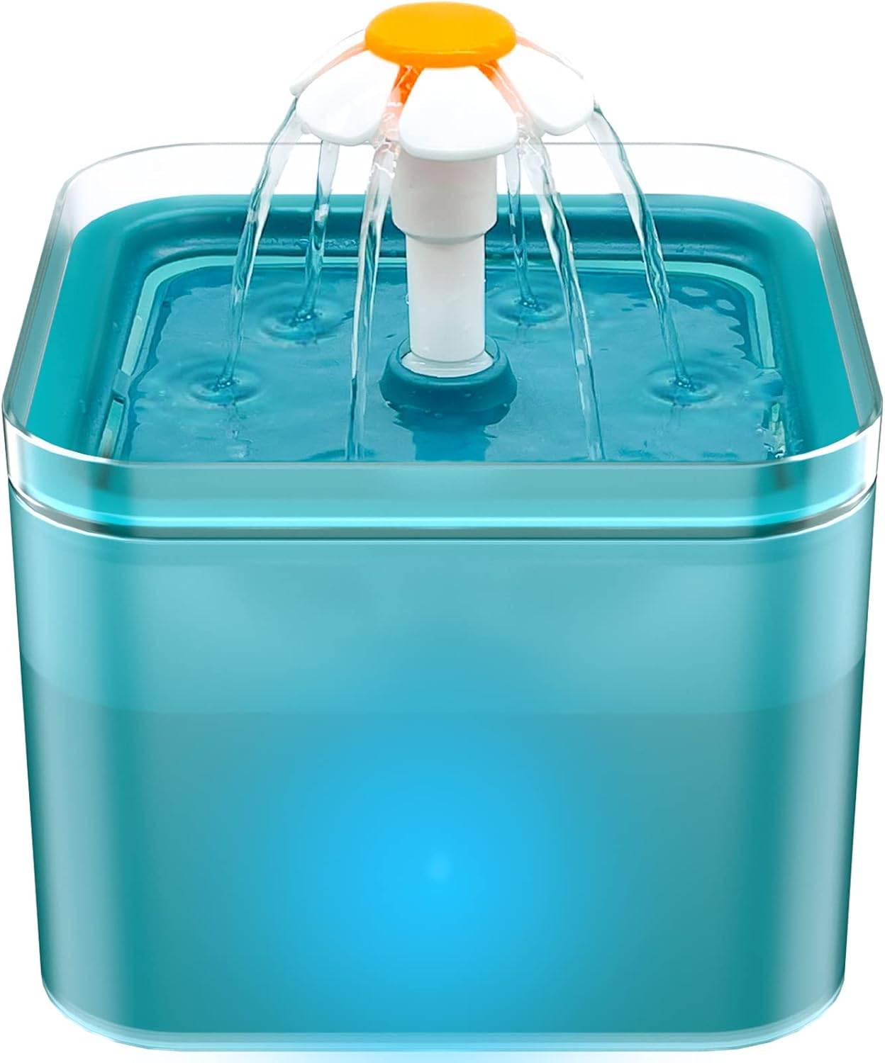 Fontaine à Eau de 2L pour Chat et Chien bleu