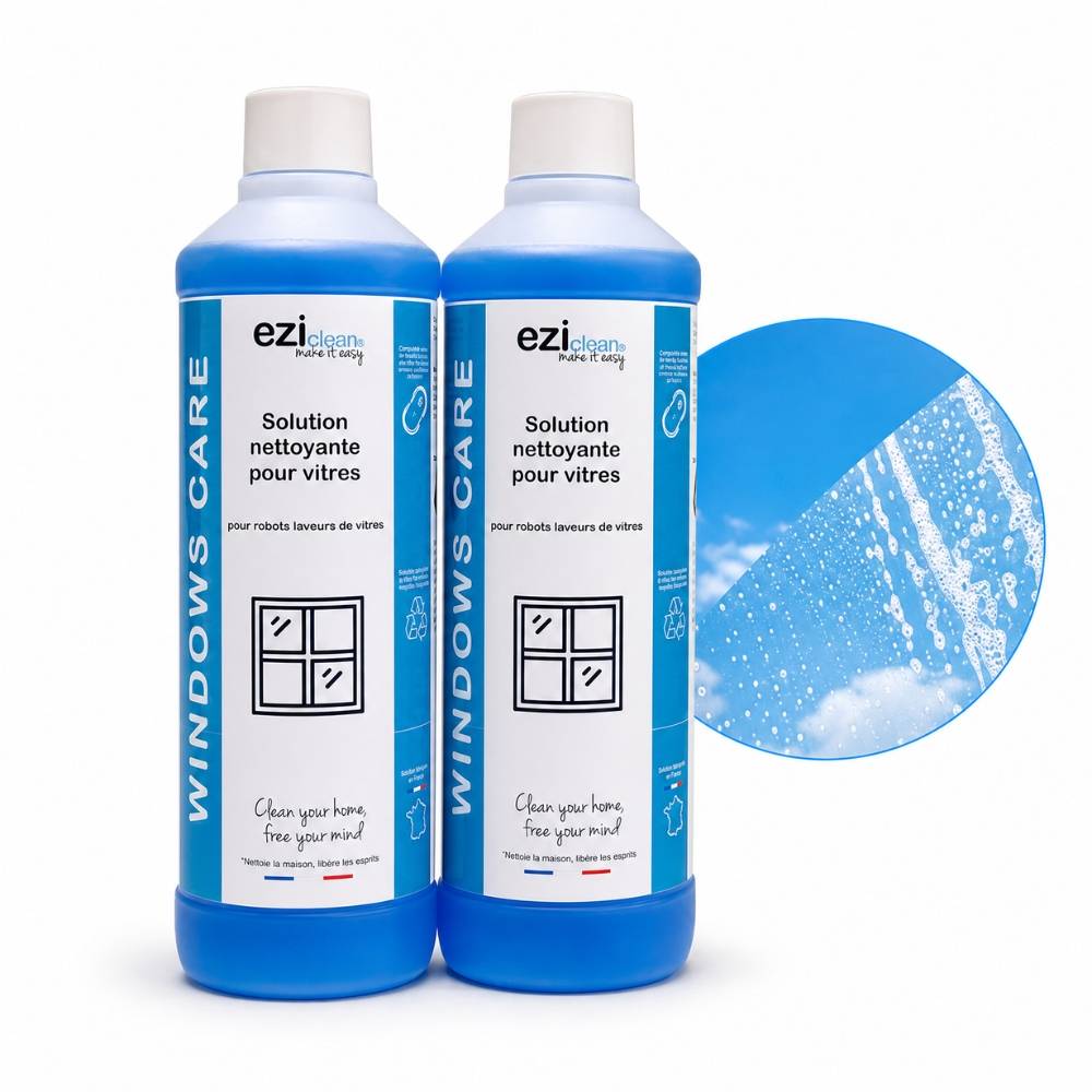 EZIclean® WINDOWS CARE - Lot de 2 Solutions nettoyantes 1L - Image 1