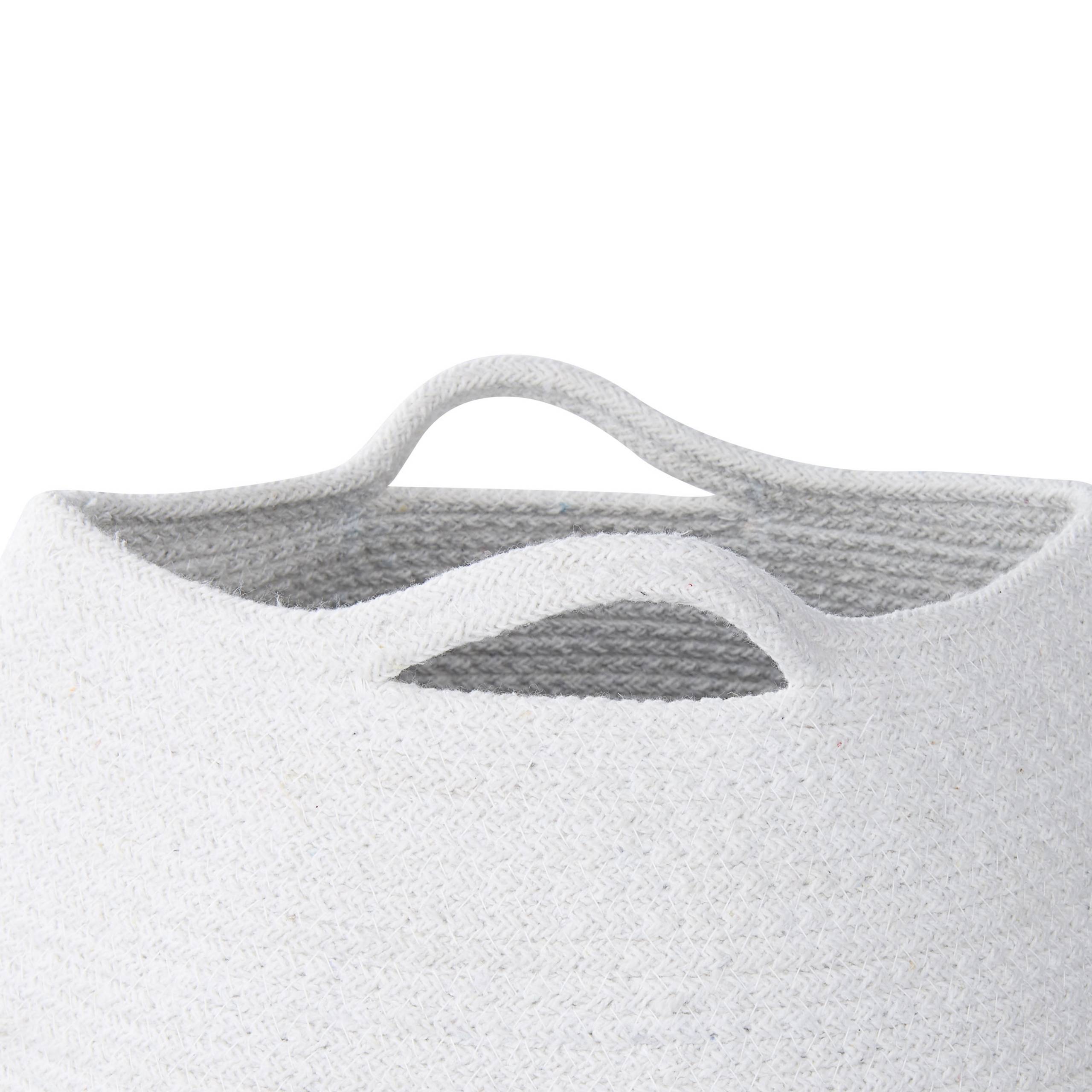 Beliani - Corbeille Coton Blanc PANJGUR - Beliani - Imagen 5