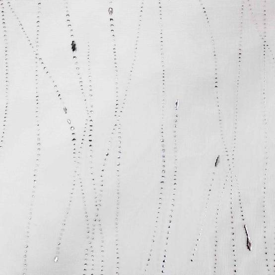Paire de Voilages "Filiane" 90x120cm Blanc - Image 2