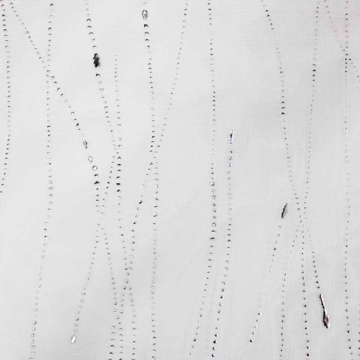 Paire de Voilages "Filiane" 90x120cm Blanc - Image 2