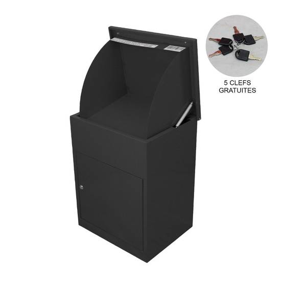 Monstershop - Boîte à Parcels Noire - Image 2