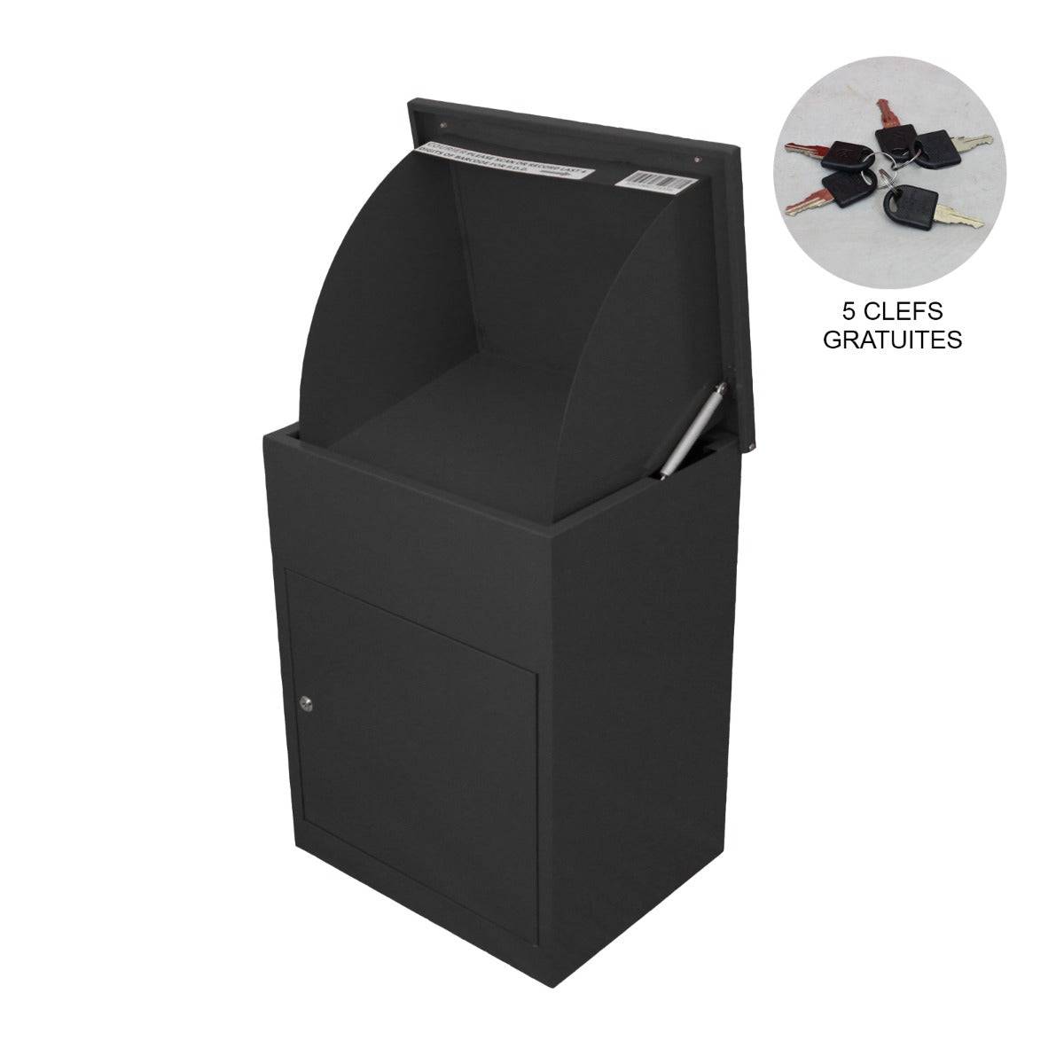 Monstershop - Boîte à Parcels Noire - Image 2