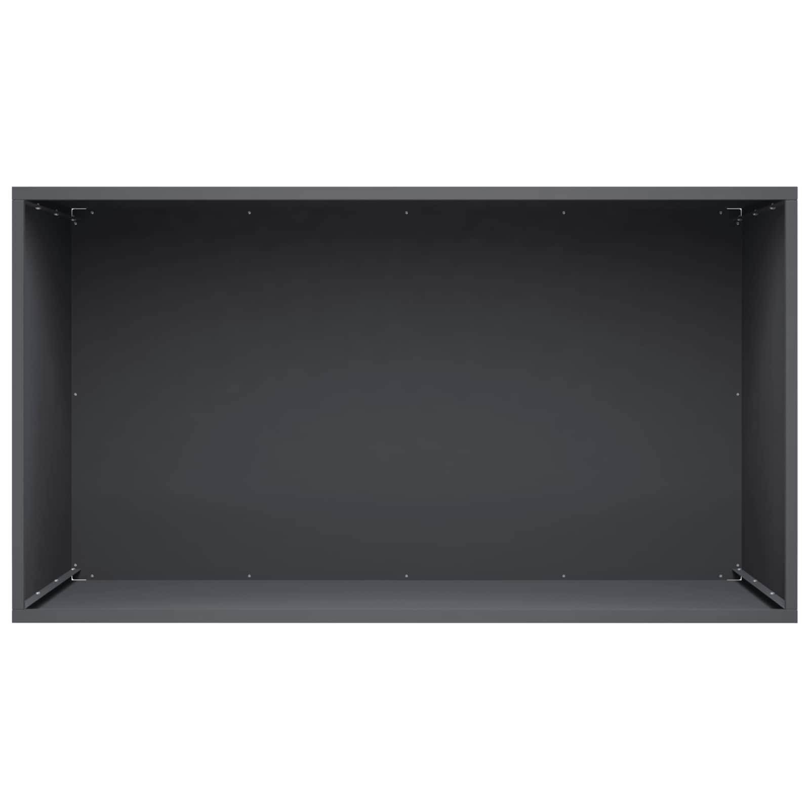 Vidaxl - Cache-pot de jardin 2 pc Anthracite 100 x 50 x 50 cm vidaXL 8005279 - Image 6