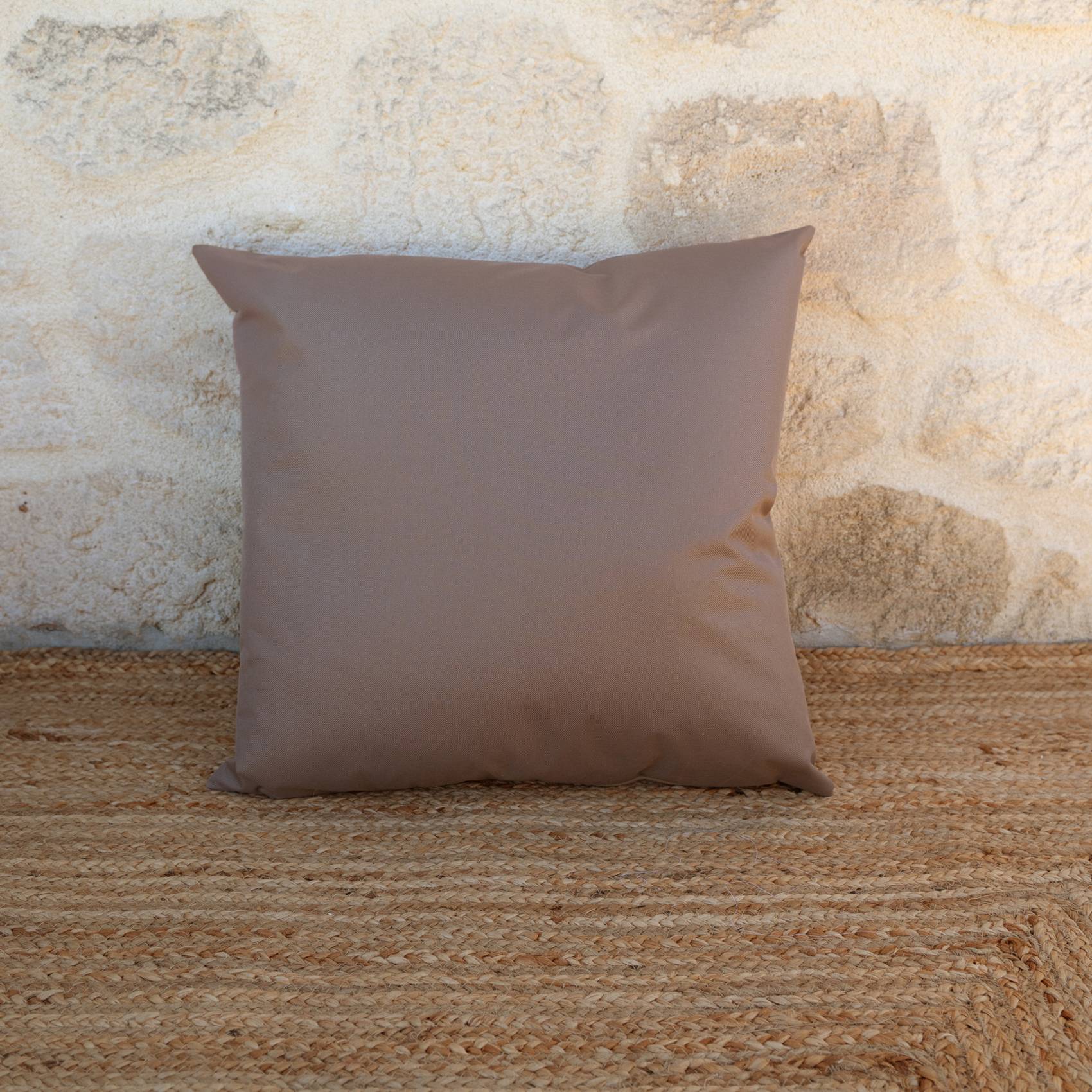 Home Maison - Coussin extérieur imperméable et déhoussable MINORQUE - HOME MAISON - Polyester - Lin - Image 3