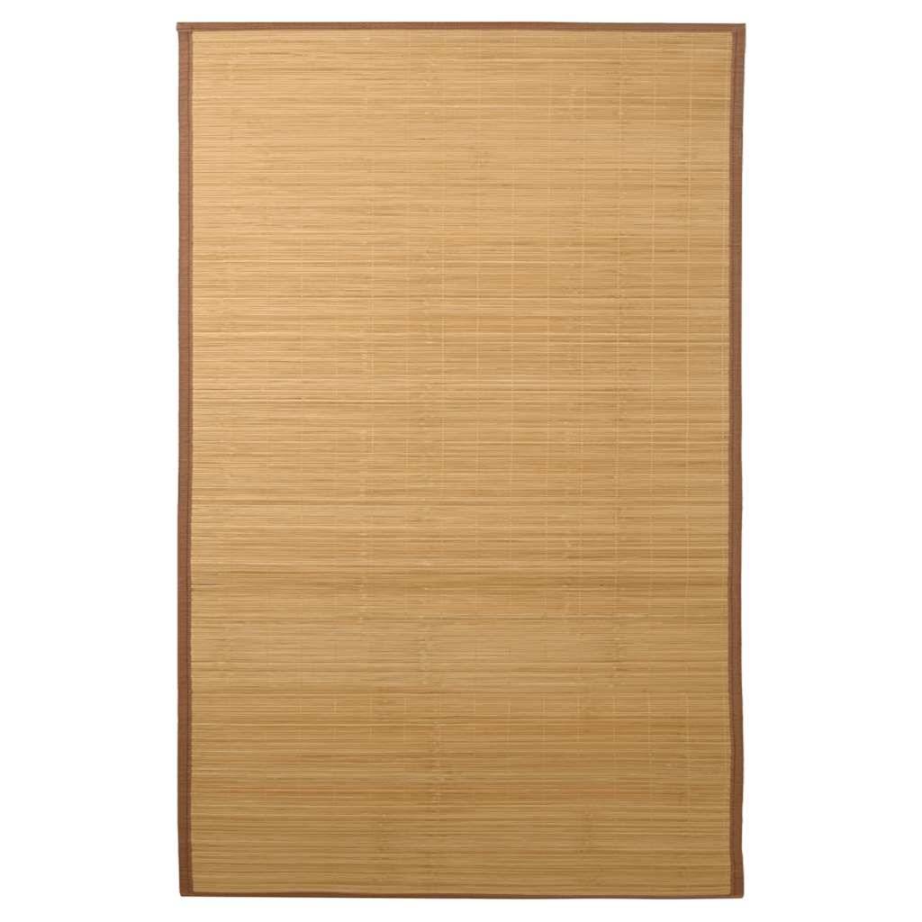 ComfortXL - Tapis de Passage en Bambou Antidérapant pour Cuisine ou Entrée Facile d'Entretien Marron 100x160 cm – ComfortXL Outdoor Living - Image 2