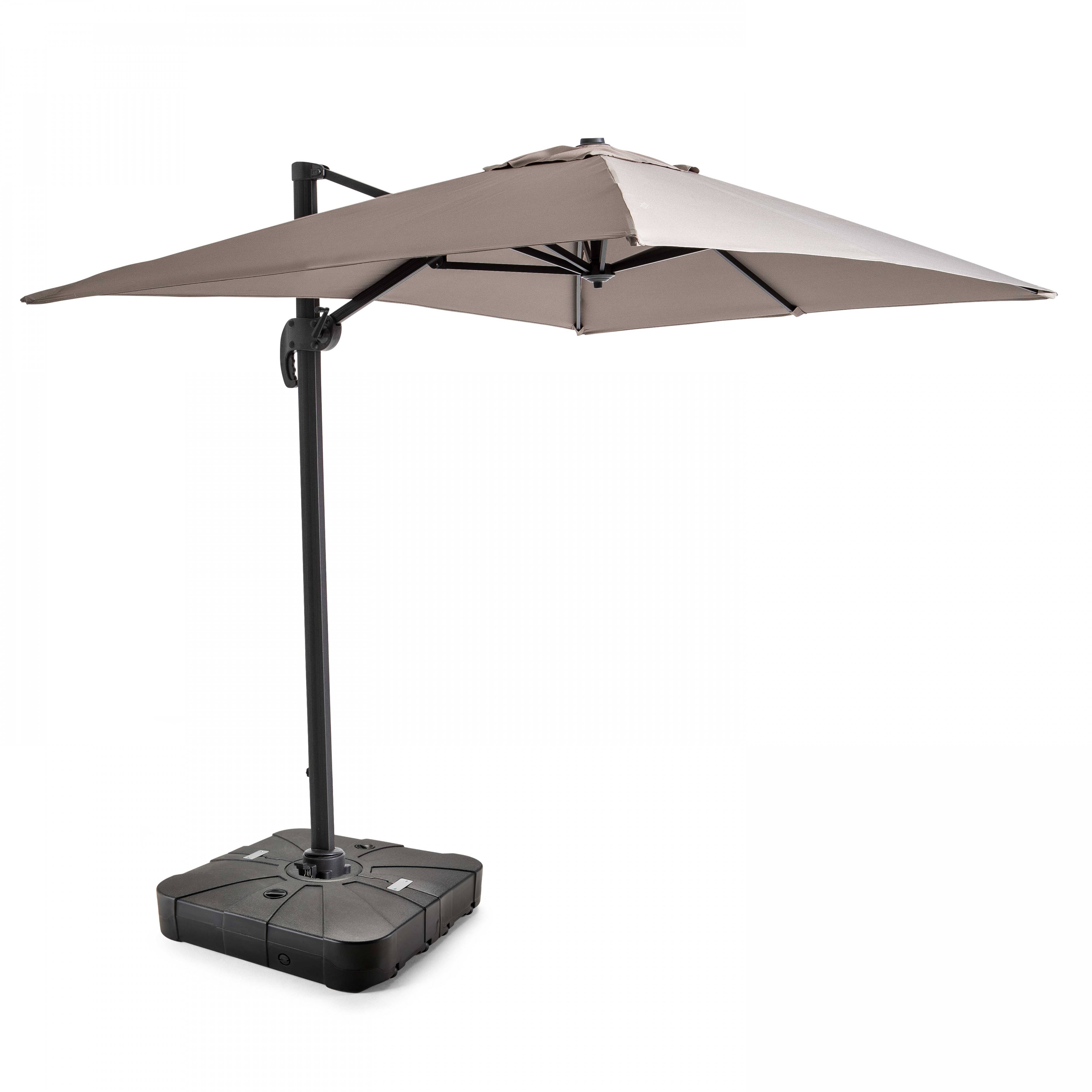Oviala - Dalle de parasol à lester sur roues 100l Solys - Oviala - Image 3