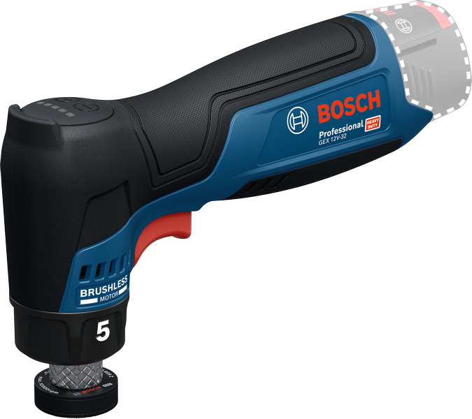 Bosch - Ponceuse excentrique 12V GEX 12V-32 (machine seule) | 06019L2000 - Bosch