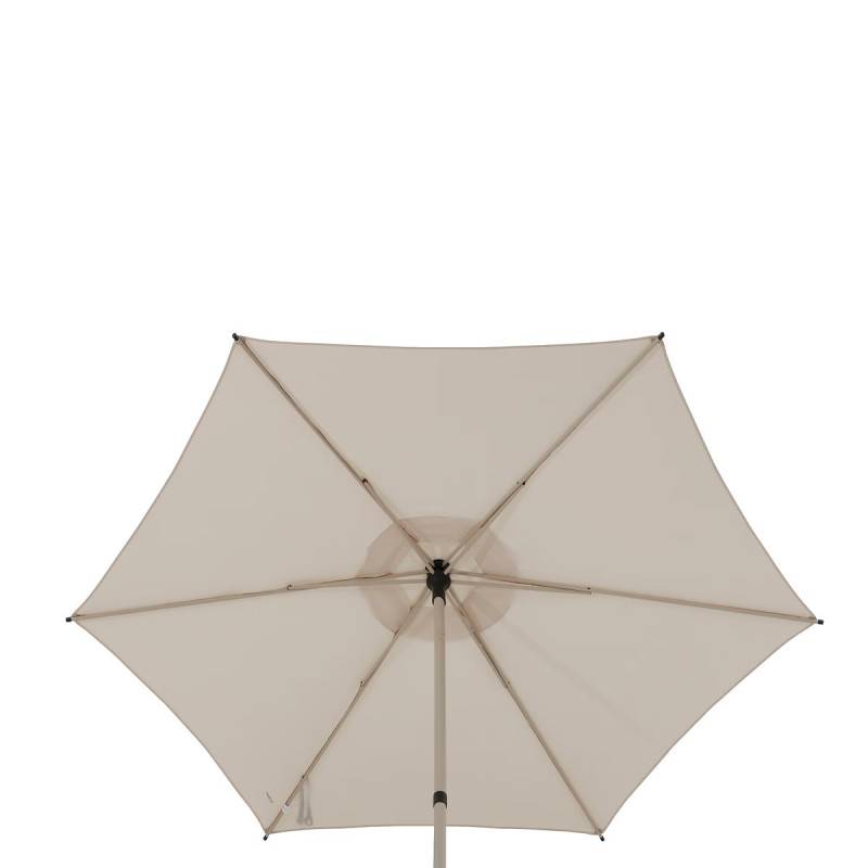 Hesperide - Parasol droit carré "Soya" argile & blé 2,5 x 2,5m en acier et polyester Hespéride - Image 6