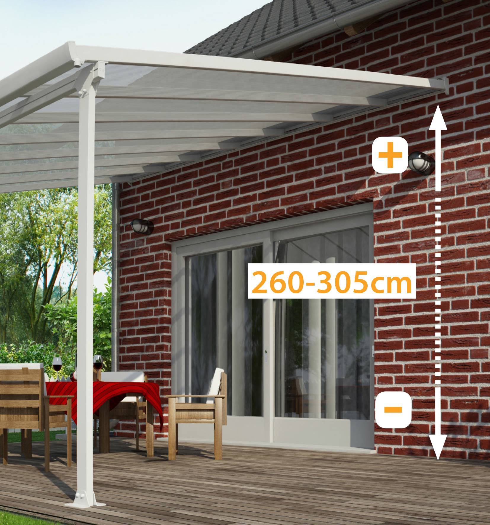 Canopia - Canopia Pergola Feria 3X10,4 Grise - Imagen 2