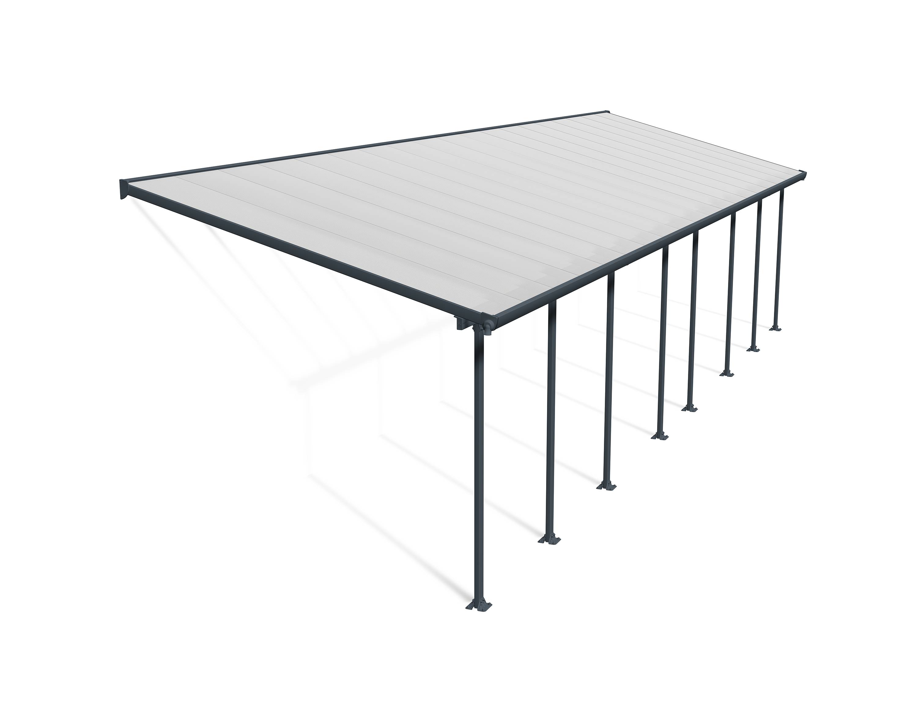 Canopia - Canopia Pergola Feria 3X10,4 Grise - Imagen 1