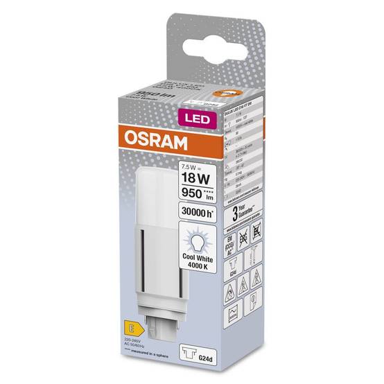 Osram - Ampoule Tube led G24D-2 18W 4000K blanc neutre OSRAM - Image 2