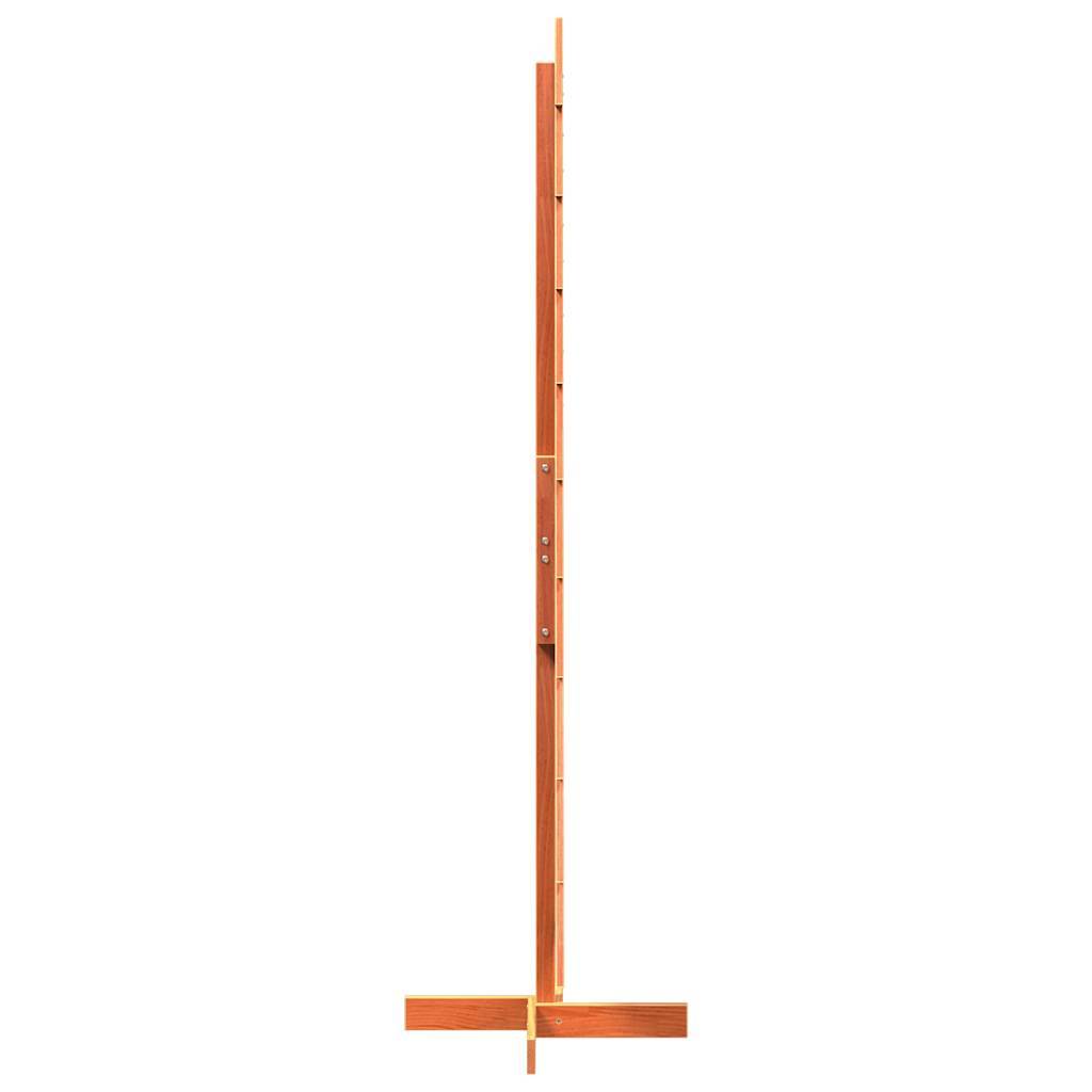 Sapin de Noël en Bois Pin Massif Décoration Intérieure 180 cm Brun – ComfortXL Outdoor Living - Image 4