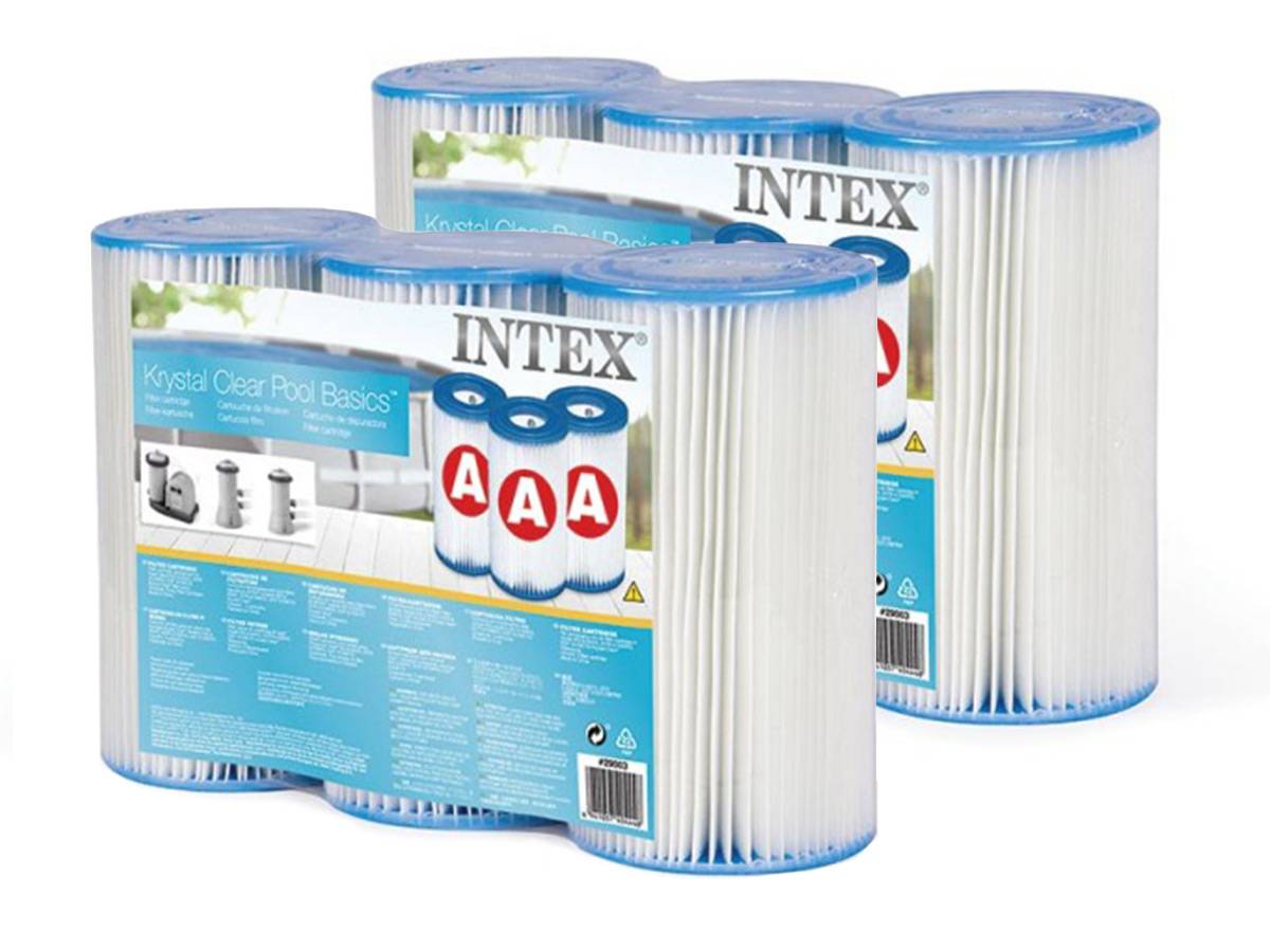 6 cartouches de filtration A - Intex