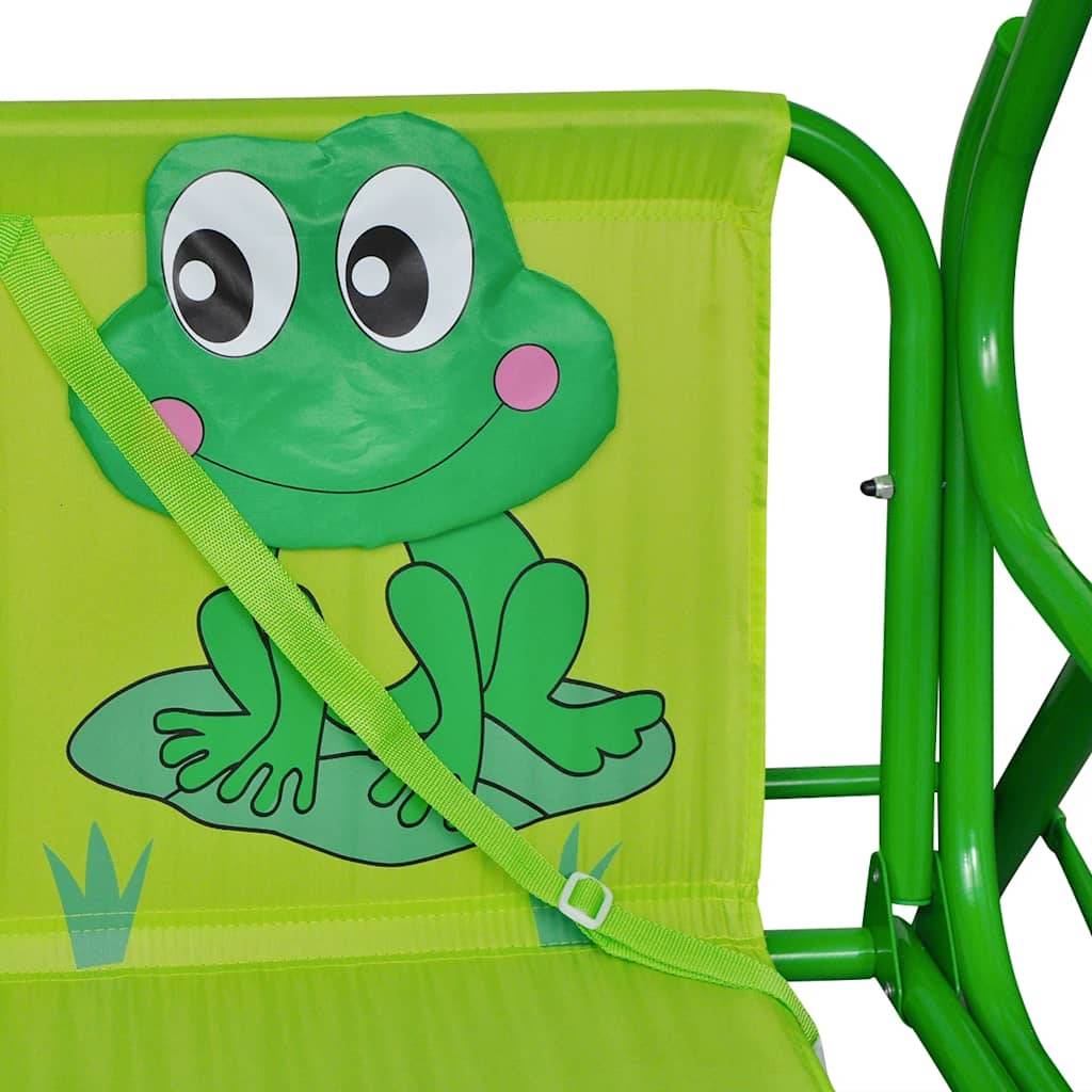 Vidaxl - Siège balançoire pour enfants vert vidaXL 41841 - Imagen 4
