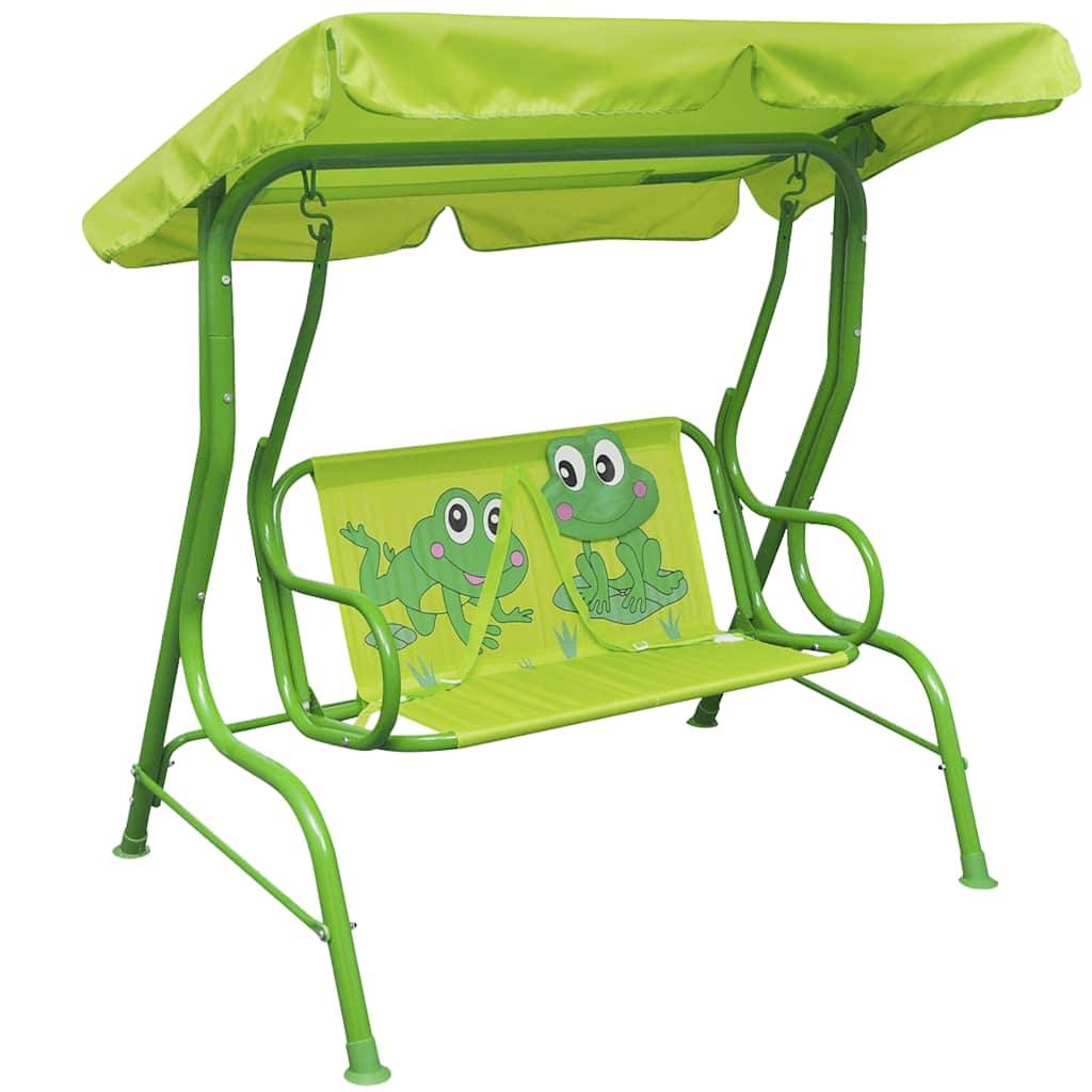 Vidaxl - Siège balançoire pour enfants vert vidaXL 41841 - Imagen 1