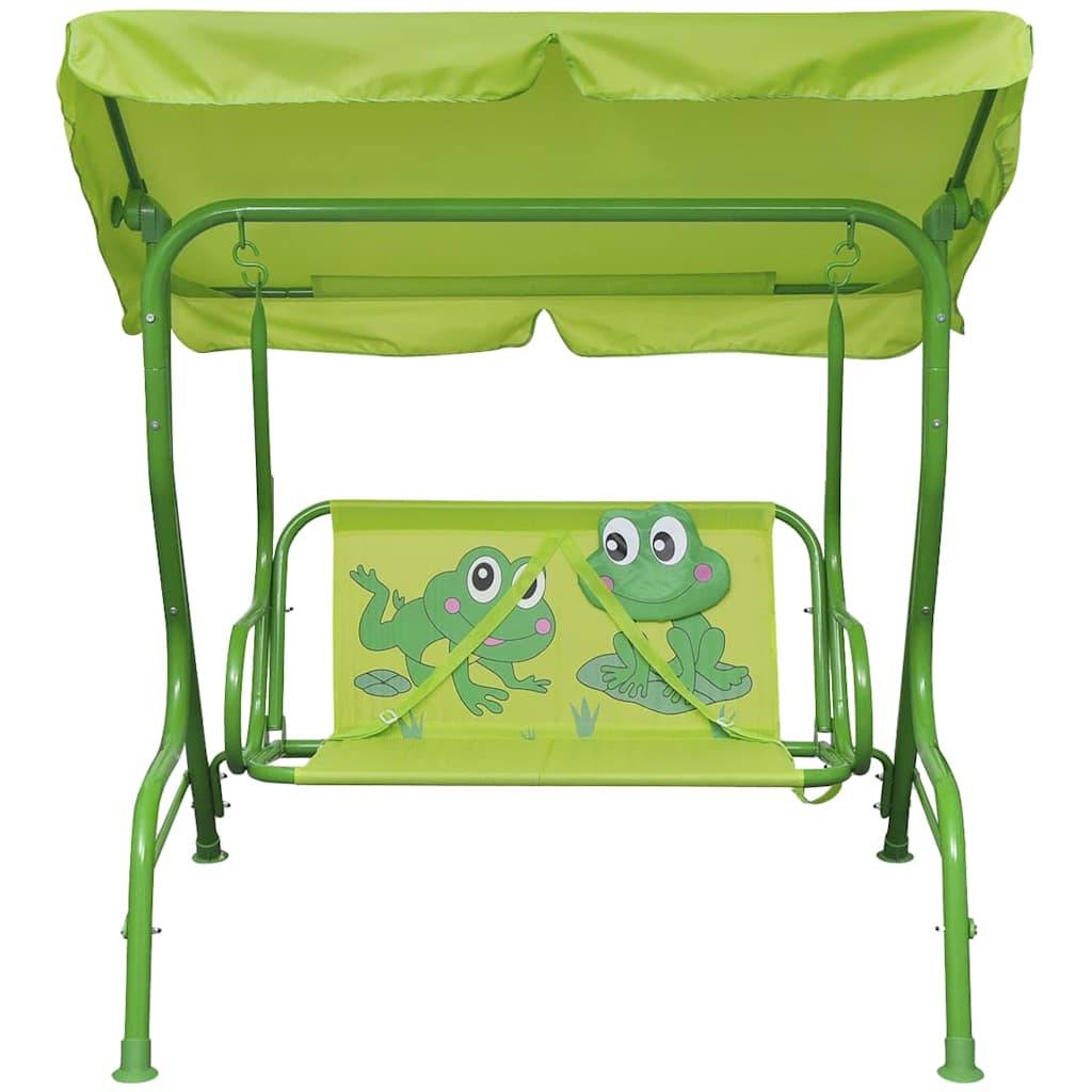 Vidaxl - Siège balançoire pour enfants vert vidaXL 41841 - Imagen 8