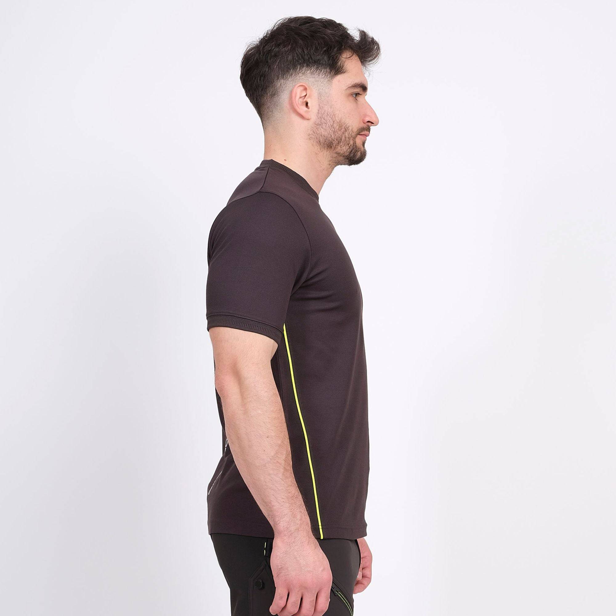 Nineworths - taille s - albon - t-shirt manches courtes de travail - 1061 anthracite - Image 4
