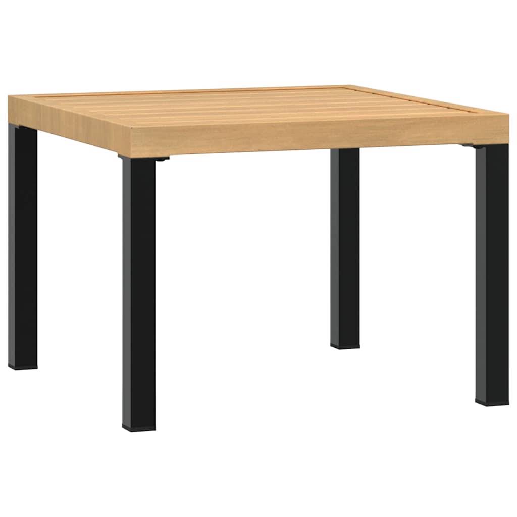 PANGIVO - Table basse de jardin acier enduit de poudre noir 55 x 55 x 39.5 cm - PANGIVO - Image 5