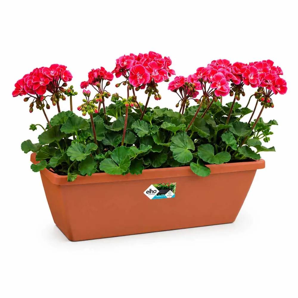 Elho - Balconnière Elho® 70x16cm en plastique effet terre cuite - Image 5