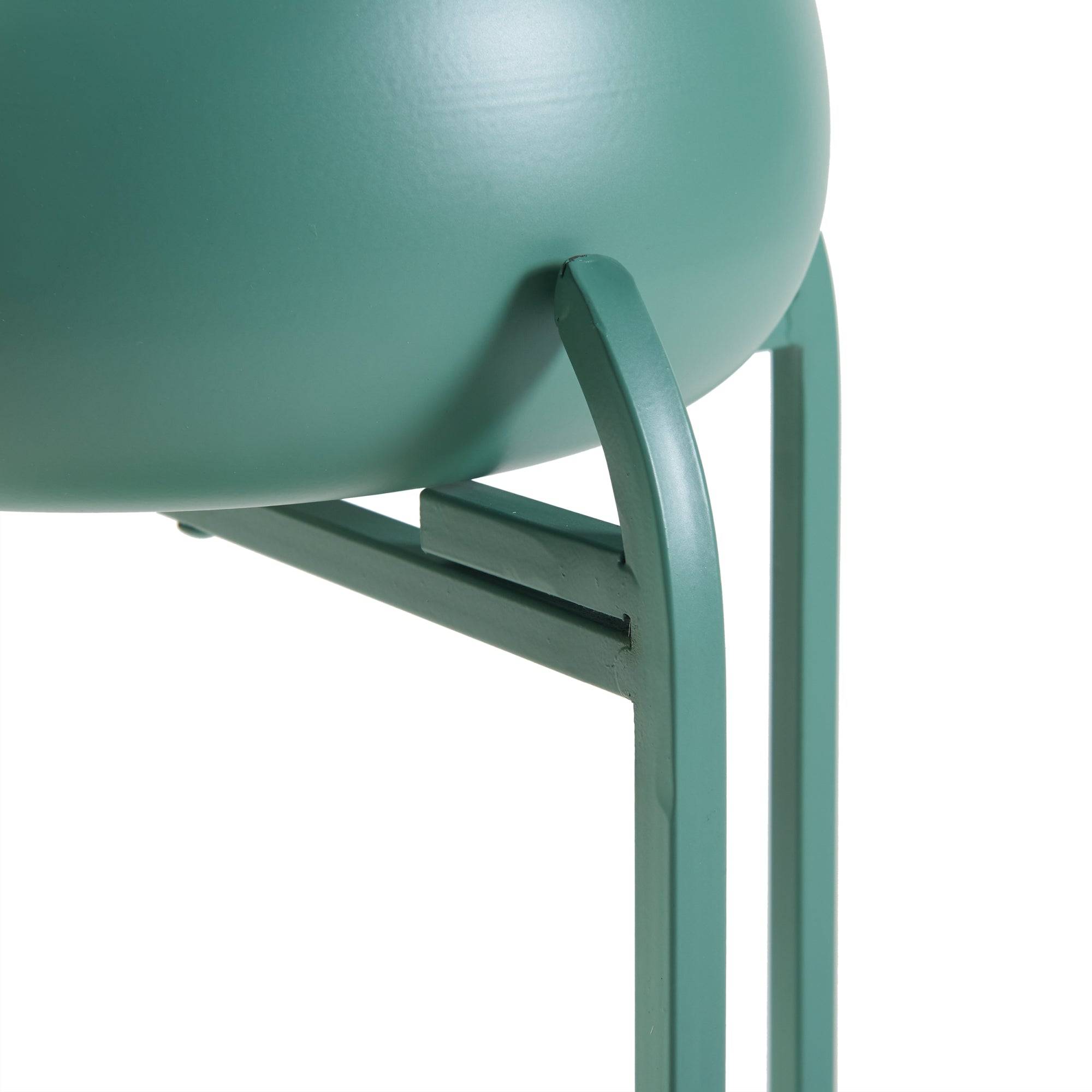 Porte-plantes style intemportel support 81 x 40 x 40 cm vert - Image 4