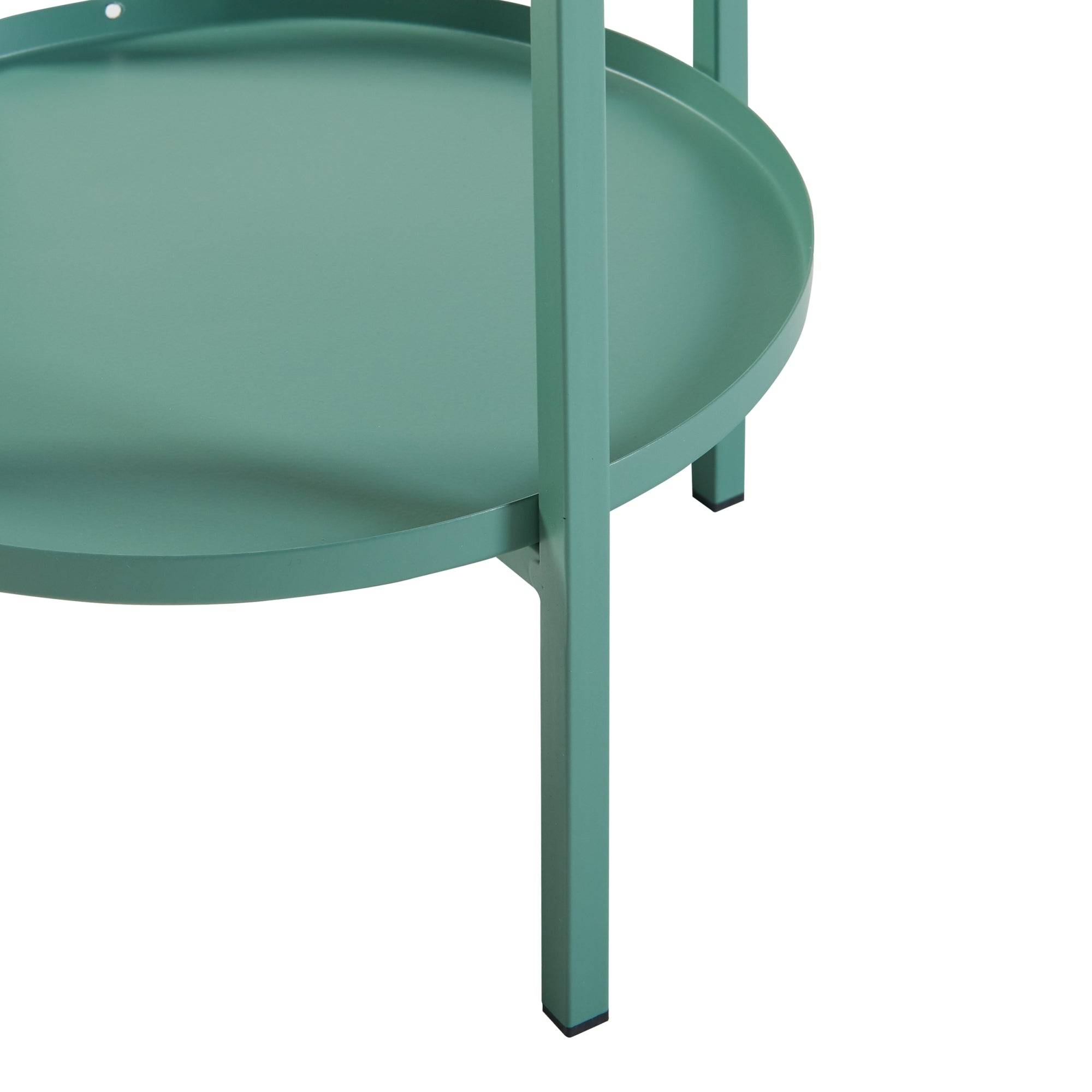Porte-plantes style intemportel support 81 x 40 x 40 cm vert - Image 5