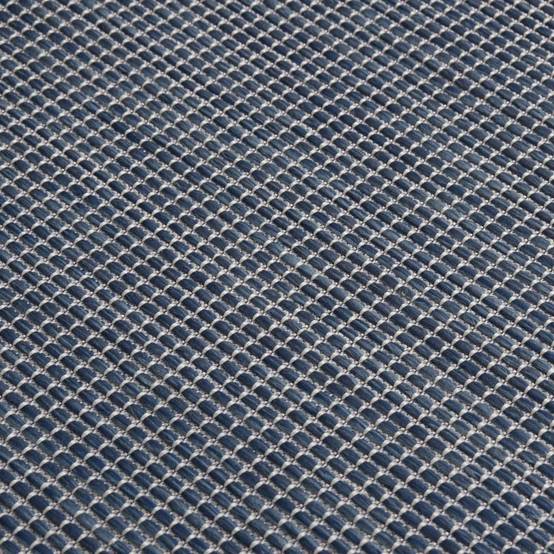 Tapis de Balcon Extérieur Tissage Plat en PP pour Jardin et Terrasse Bleu 80x250 cm – ComfortXL Outdoor Living - Image 5