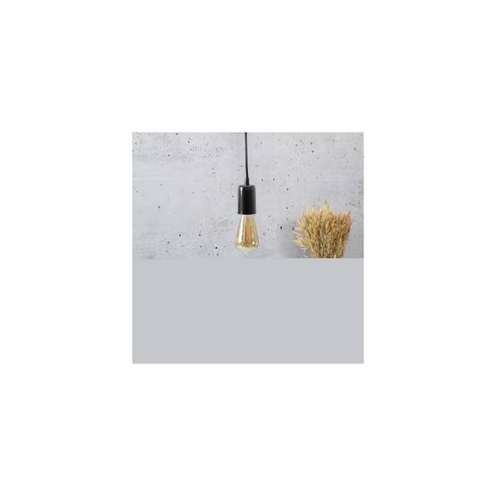 Suspension Vintage - Noir Aluminium - Câble Noir - Image 2
