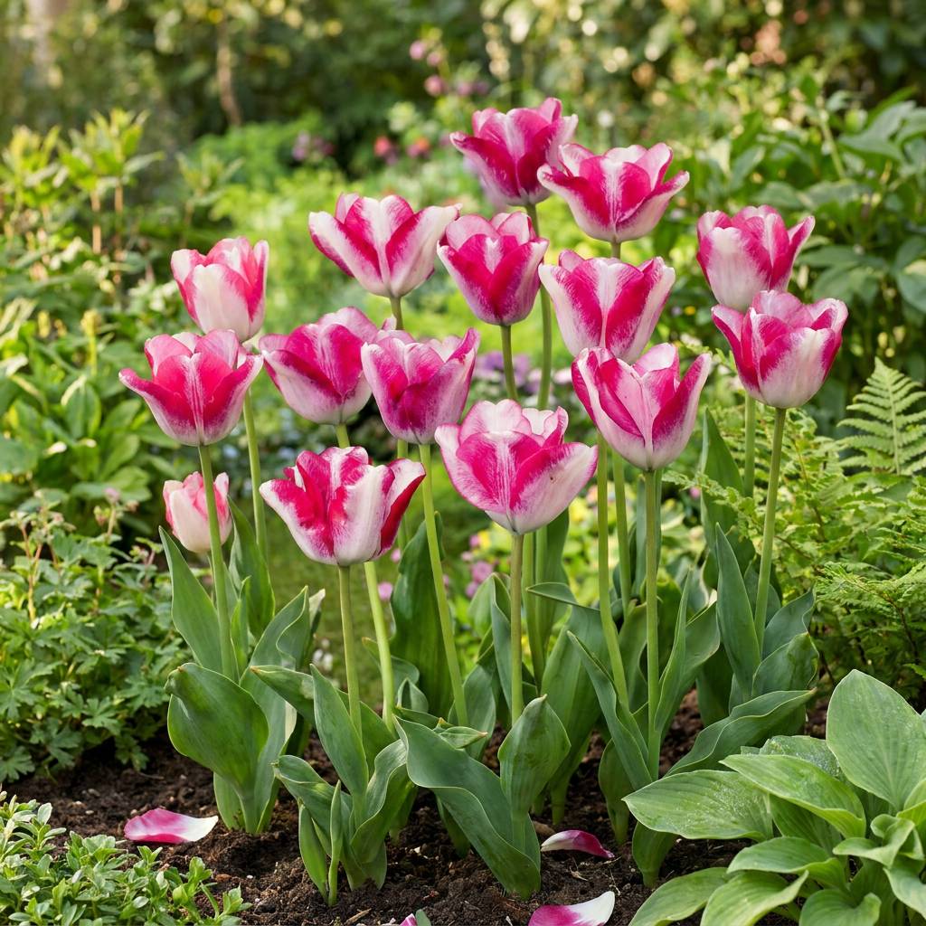 La Green Touch - Tulipe Mata Hari - 12 bulbes - calibre 11/12 - Image 2