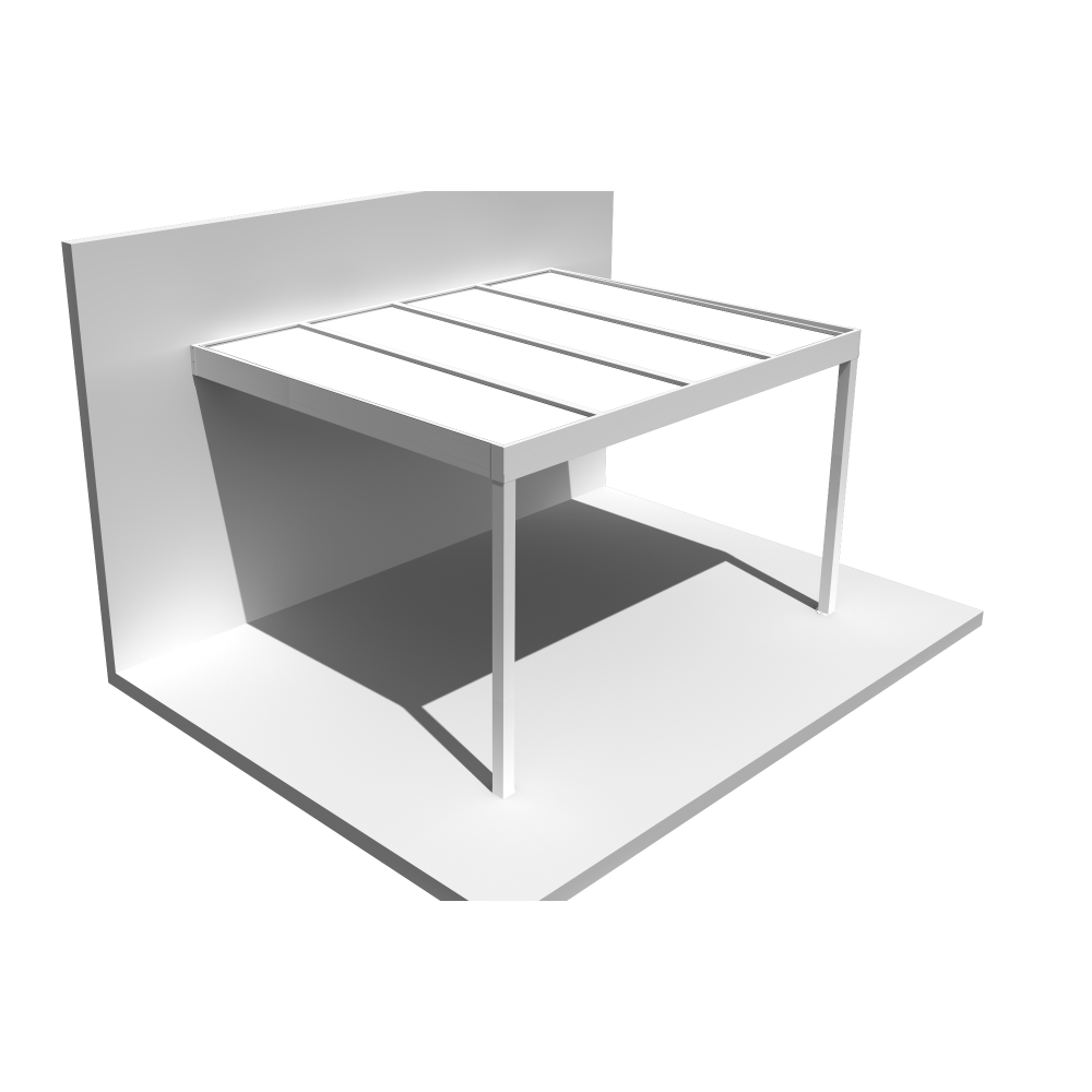 Pergola HAPESIRE Isotoit® 5,02x3,50m (Blanc) - Alia Productions - Imagen 2