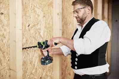 Perceuse-visseuse à percussion sans fil QUADRIVE TPC 18/4-Basic - FESTOOL - sans batterie - Systainer - 575604 - Image 6