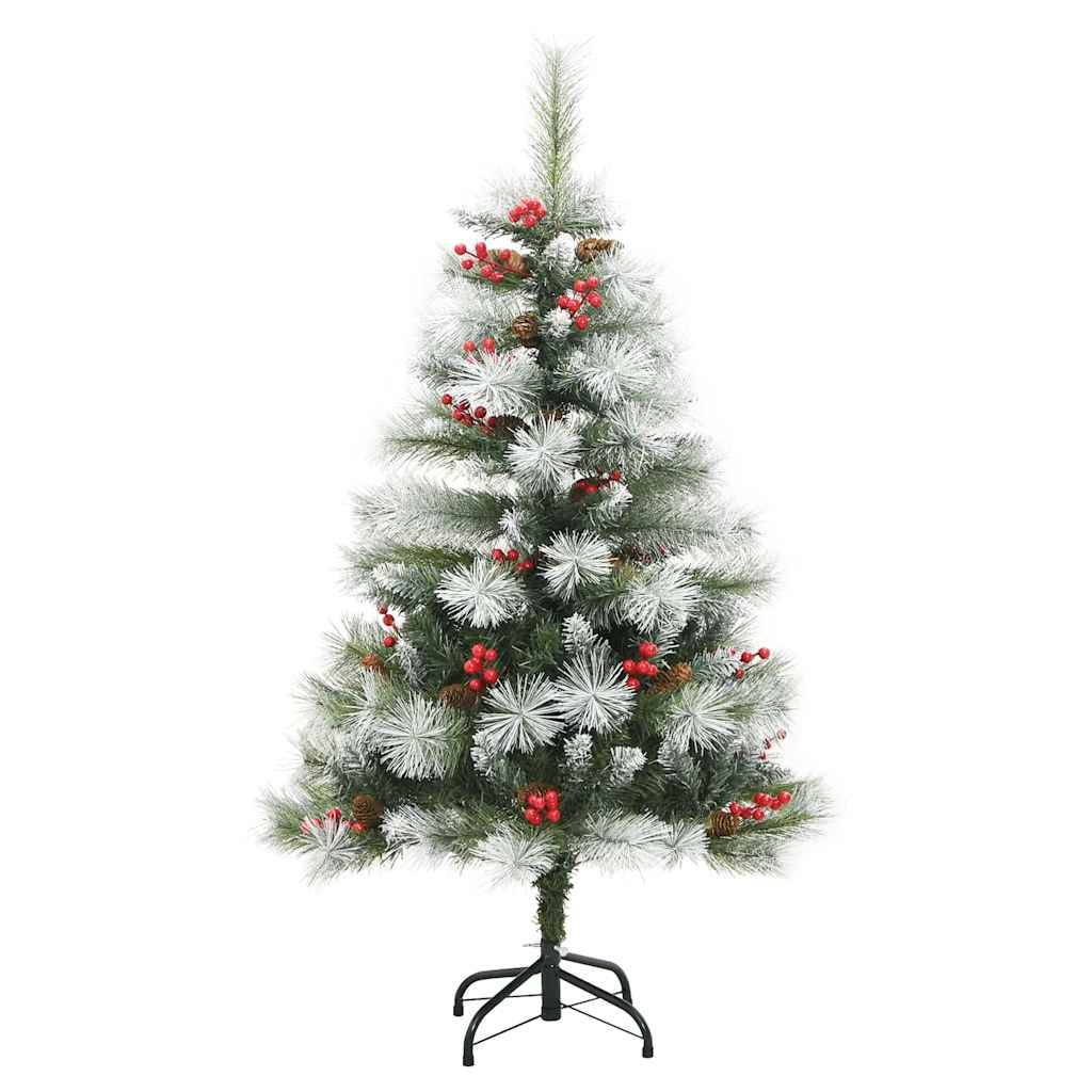 Vidaxl - Sapin de Noël artificiel Vert et blanc 150 cm vidaXL 3395178 - Image 8