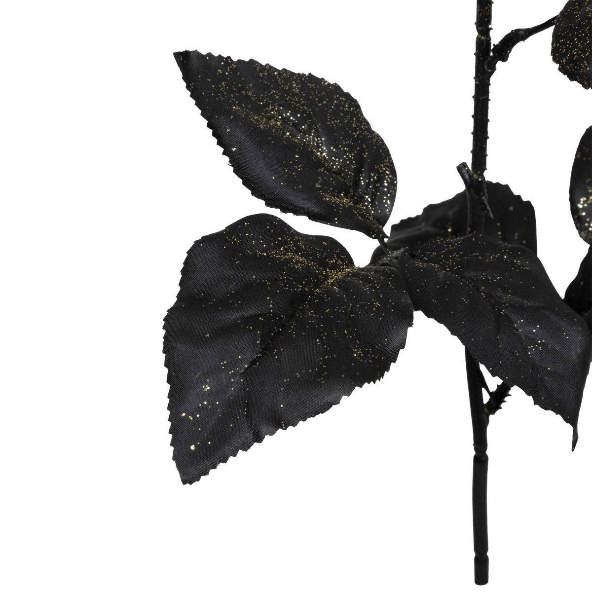 Fééric Lights & Christmas - Branche Rose noir et doré H65cm - Atmosphera Créateur d'intérieur - Imagen 3