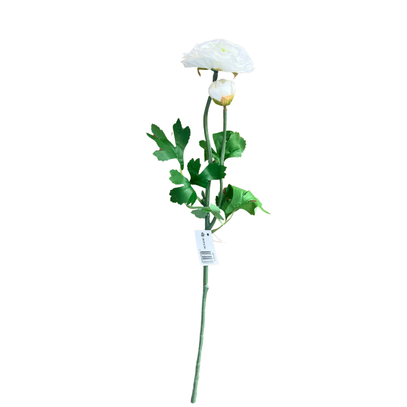 Renoncule Artificielle Blanche - Image 1
