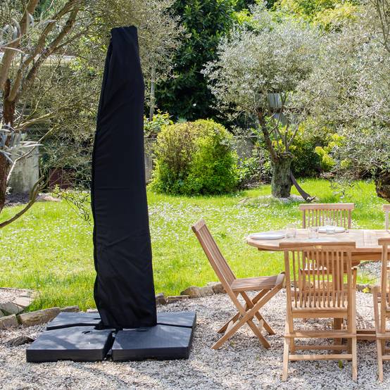 Housse 218cm pour parasol déporté - HAPPY GARDEN - Imagen 2