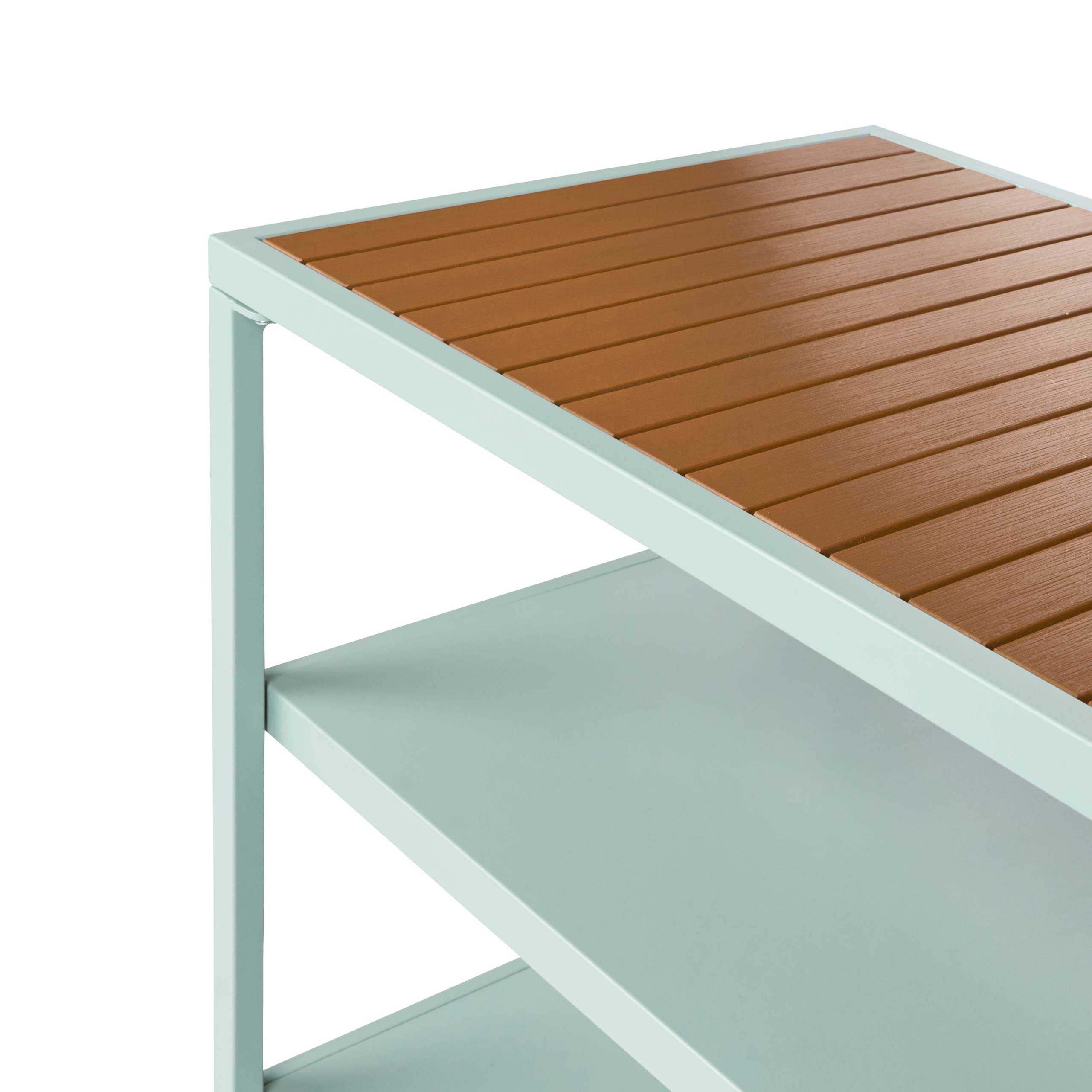 Beliani - Cuisine de jardin Acier Vert clair AVETRANA - 159x50x116- Beliani - Image 7