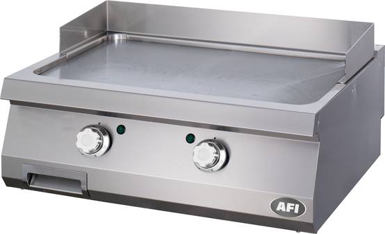 Grill Électrique à Poser Double Plaque Lisse - Acier Carbone ou Chrome - Série 900 - AFI Collin Lucy - - Image 2