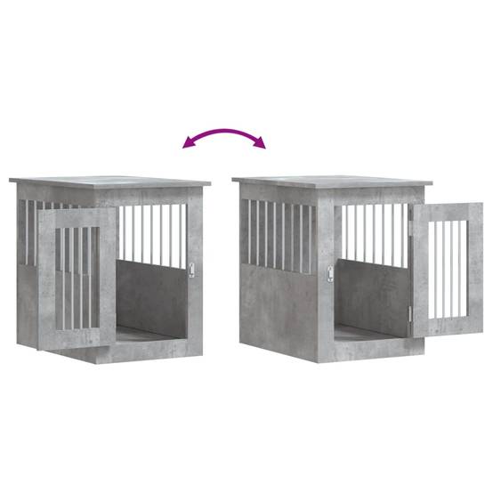 Meuble de cage pour chiens gris béton 55x75x65 cm vidaXL | Leroy Merlin Meuble de cage pour chiens gris béton 55x75x65 cm vidaXL | Leroy Merlin