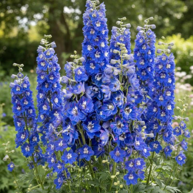 Pied-d'alouette Blue Bird, Delphinium à fleurs Bleue/ - feuillage Caduc - Godet - 5/20 cm - Imagen 1