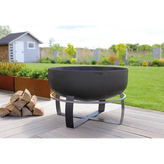 Braséro de jardin XXL VIKING en acier de 80cm de diamètre avec finition de haute qualité - Image 2