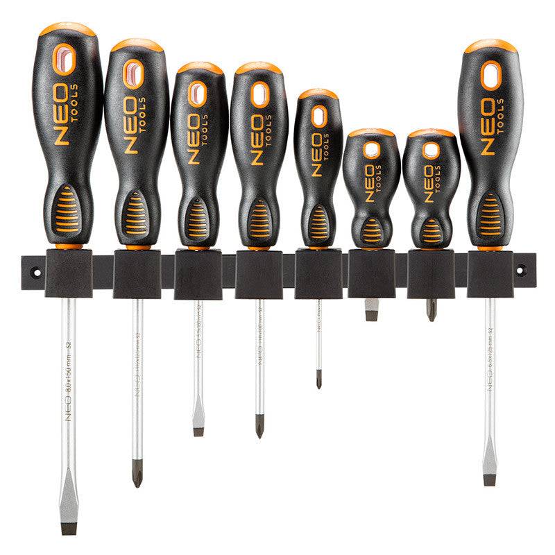 Neo Tools - Set de 8 tournevis plats et PH NEO TOOLS 04-207 Neo tools - Imagen 1
