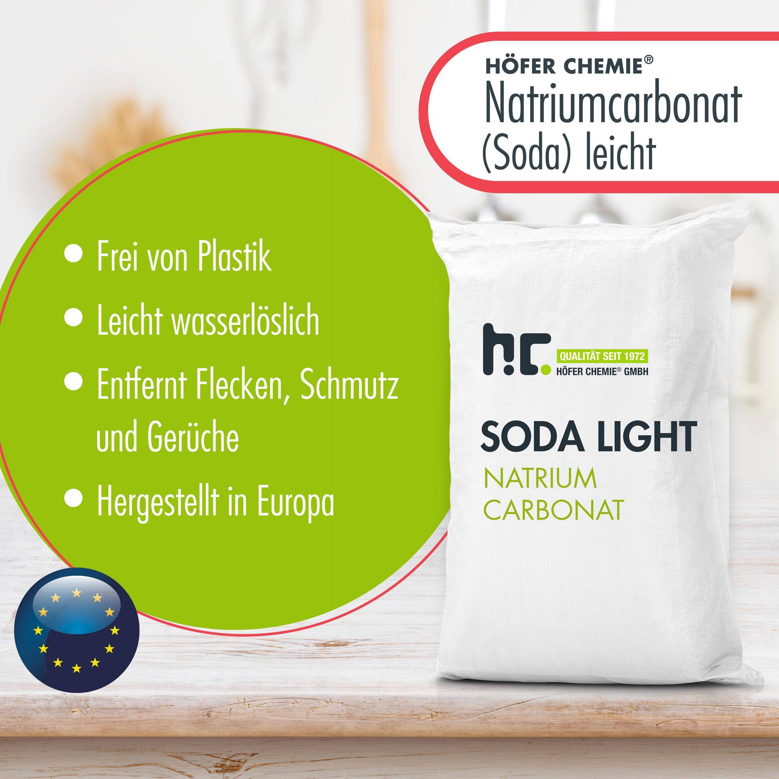 25 kg de carbonate de sodium (soude), qualité technique légère x 40 - Image 2