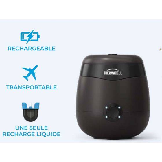 Thermacell - BOUCLIER ANTI-MOUSTIQUES RECHARGEABLE RECHARGE LIQUIDE 40 H - Image 2