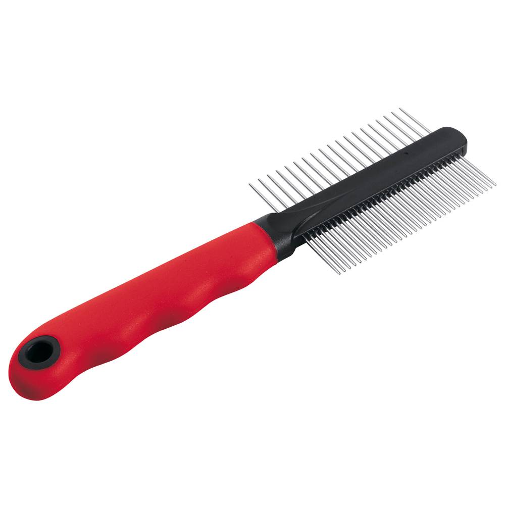 Ferplast - GRO 5864 PEIGNE avec dents arrondies pour chiens et chats 20,3 x 1,6 x h 6,4 cm