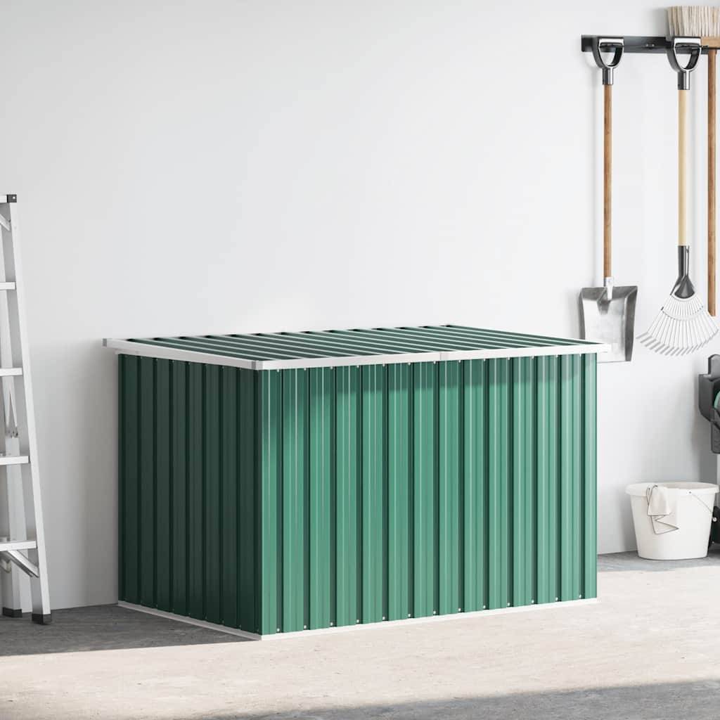 PANGIVO - Coffre de rangement acier galvanisé vert 149 x 99 x 93 cm - PANGIVO - Image 3