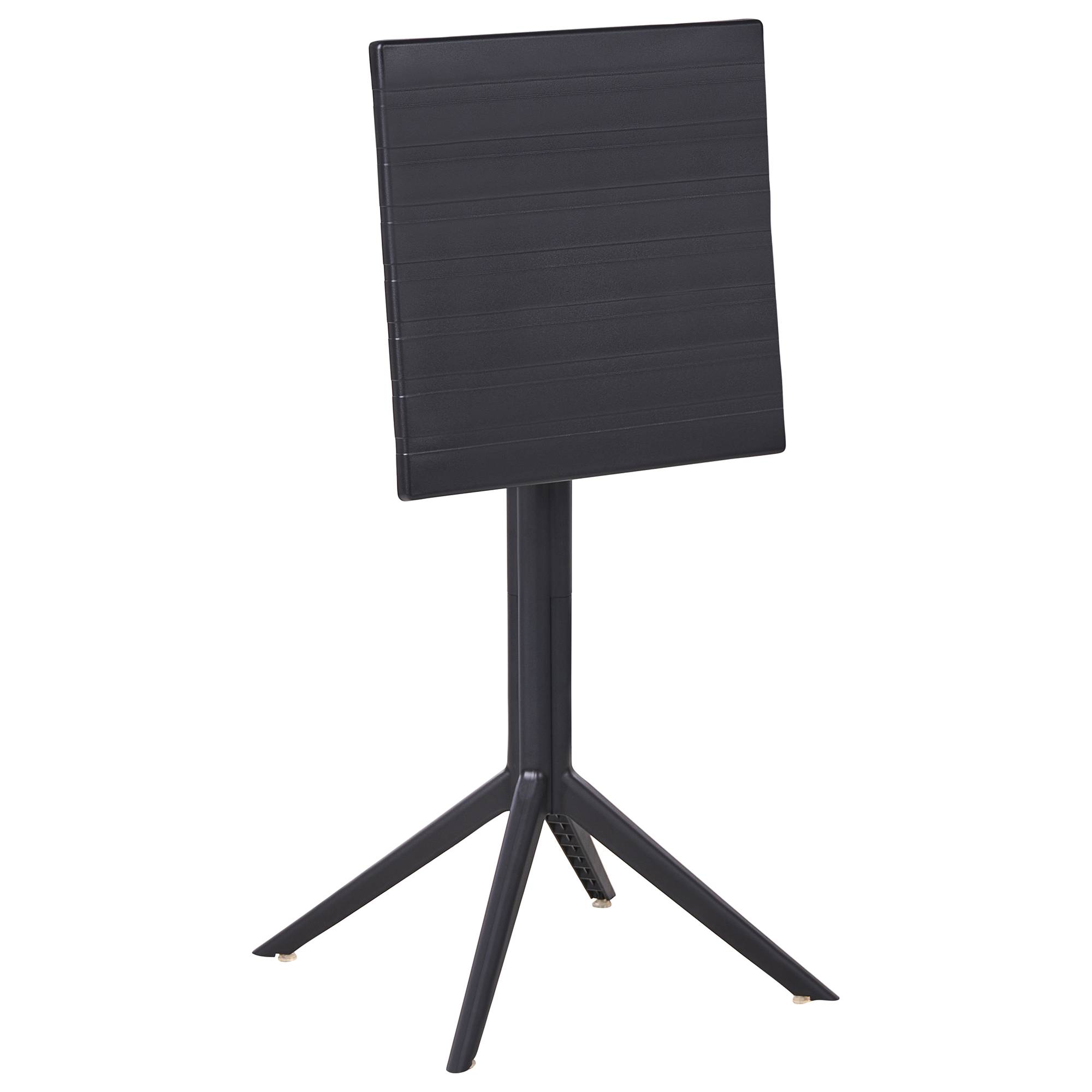 Beliani - Table de bar, 2 Personnes Matière synthétique Noir LEMNOS - 60x60x111- Beliani - Image 5