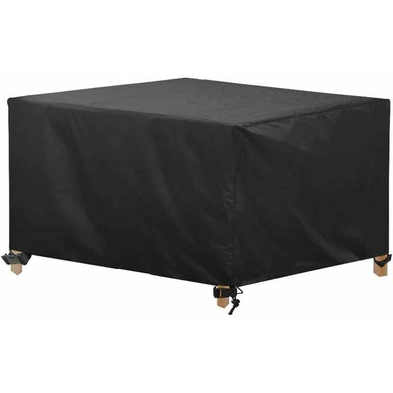 IntiMeg - Housse de protection imperméable pour table de jardin en tissu Oxford résistant, 150 x 150 x 75 cm IntiMeg - Image 1