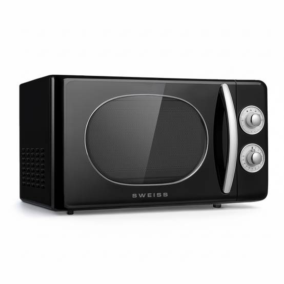 Sweiss MOVI9 - Micro-ondes vintage noir - Image 2