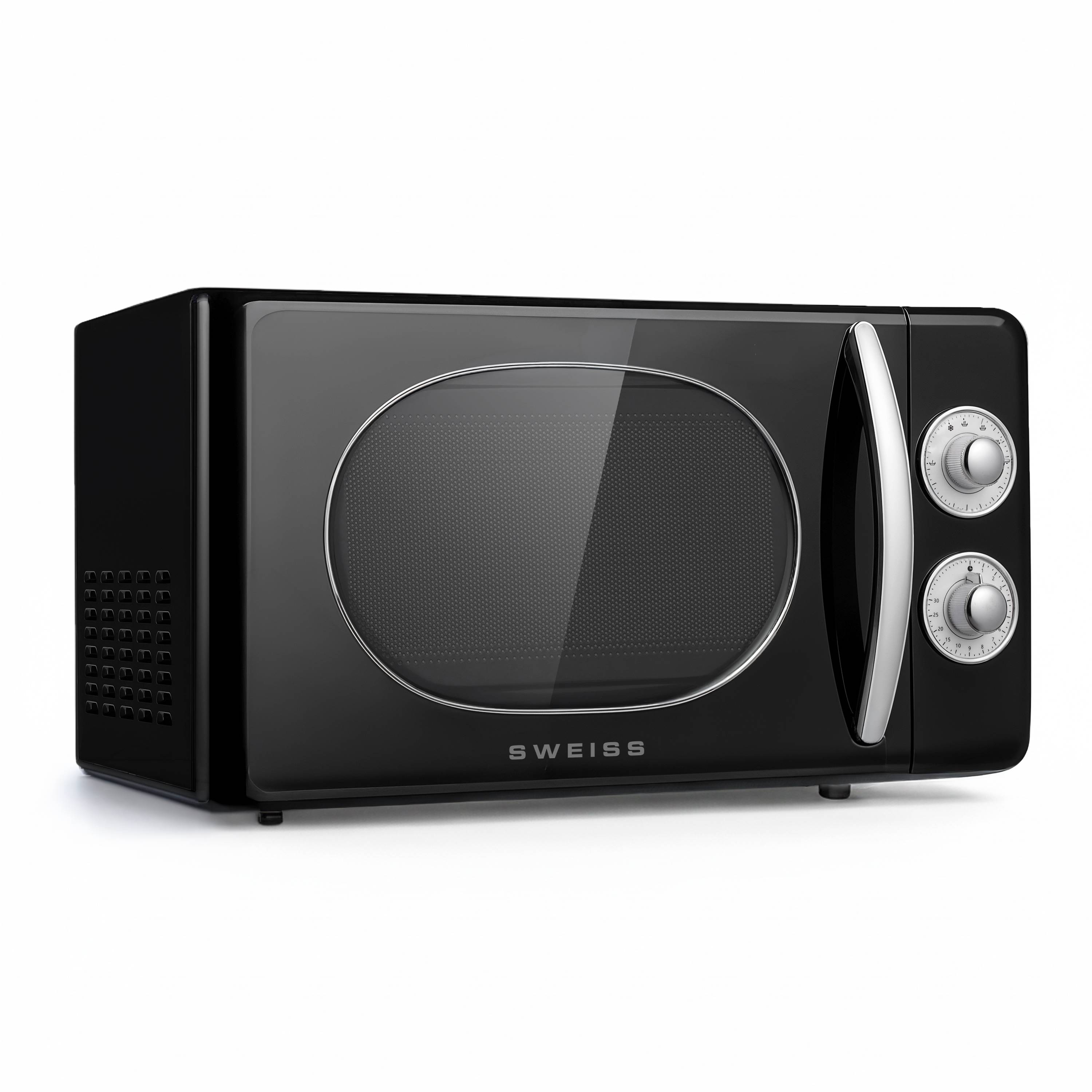 Sweiss MOVI9 - Micro-ondes vintage noir - Image 2