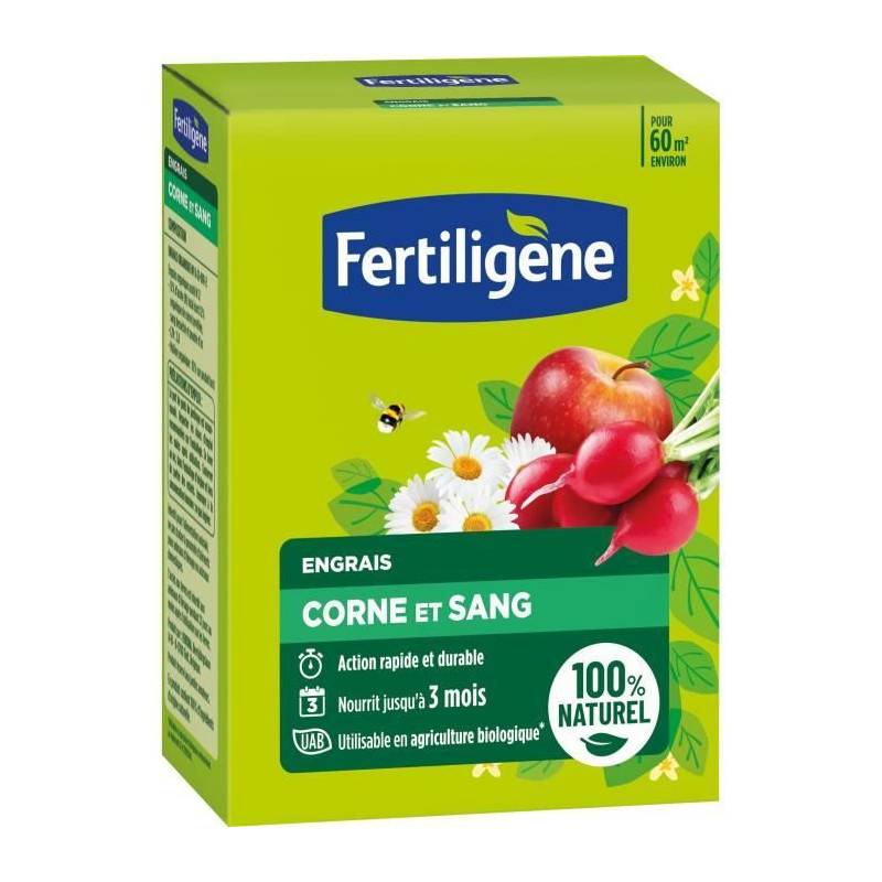 Fertiligène - Fertiligene Fcosan3 - Engrais Corne Et Sang 3 Kg - Action Rapide Et Durable - Nourrit Jusqu'a 3 Mois - Jusqu'a 60m² Fertilisée - Image 1